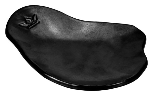 Löffelabl. schwarz matt15.5x20