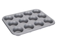 Muffinblech 35x27cm 12er silb