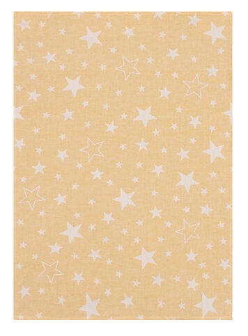 STERNENHIMMEL farbig Geschirrtuch MEYER-MAYOR goldgelb 50x70cm