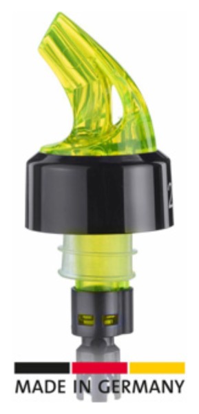 Dosierausgiesser Auto-Pour 2.0cl gelb