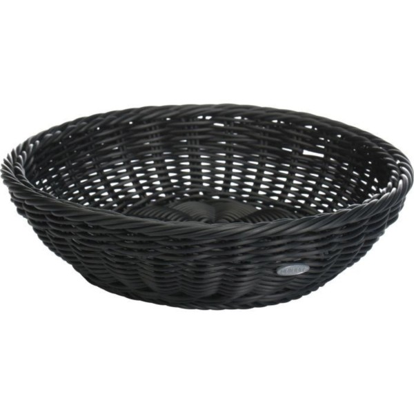 Schale rund, schwarz, 29x8cm