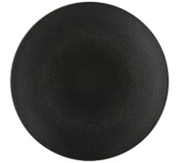 Equinoxe Speiseteller, Ø28cm, H:3.3cm, schwarz