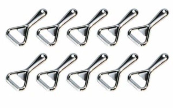10er Set Flaschenöffner Metall