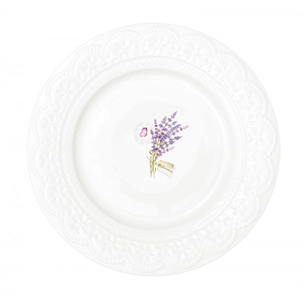 Bouquet de Lavande Teller Set 4-tlg., Ø 19 cm
