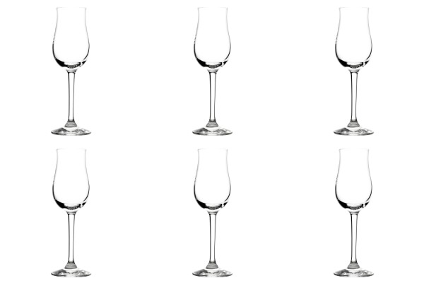 6er Set Bar&Liqueur Destillat 104ml 5cl geeicht
