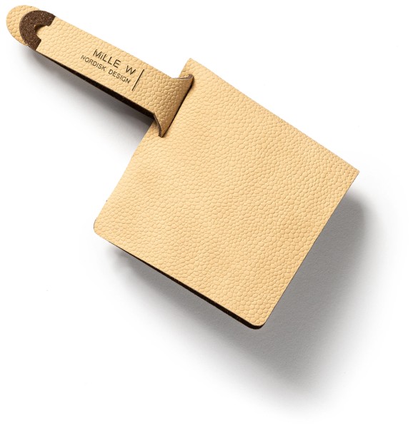 Topflappen beige