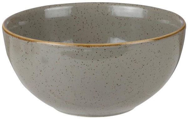 Stonecast Peppercorn Grey Schale 18.3cm H: 8cm 107.5cl