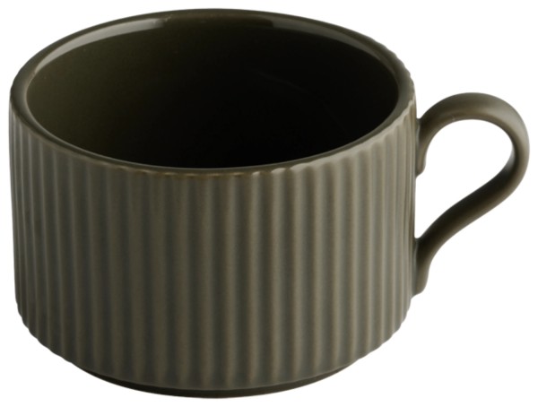 The Grid Cappuccinotasse D9cm H6cm 200ml braun