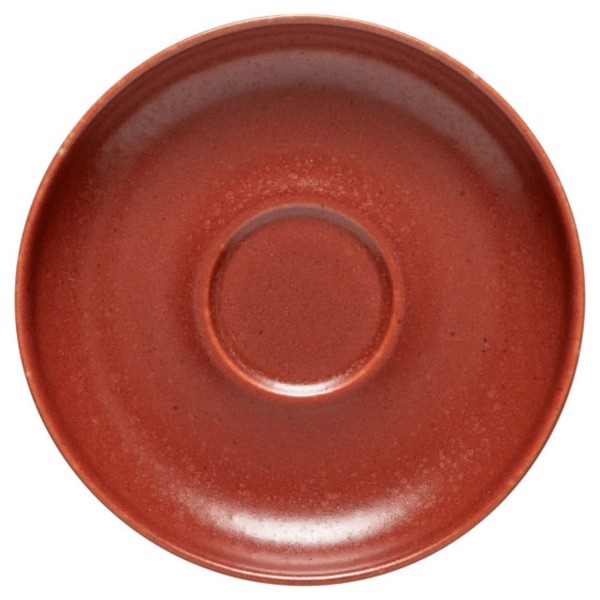 Pacifica Kaffee Untertasse D12cm H2.2cm cayenne