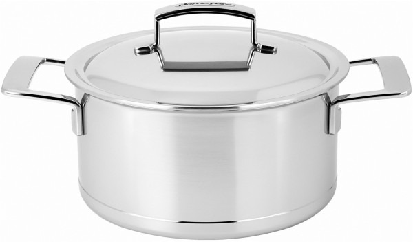 Silver 7 Kochtopf 18cm mit doppelwandigem Deckel