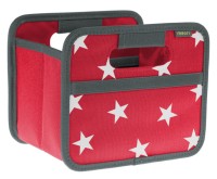 Faltbox Mini Sterne red