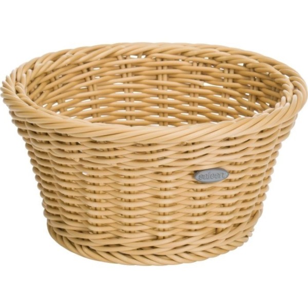 Korb rund, h-beige, 18,5x10cm