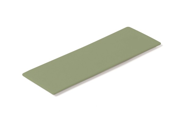 Lab Porzellantablett grün, 9.25x27.75cm