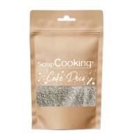 Zuckerstreusel Perlen Mini silber 80g
