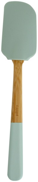 Spachtel flexible 25cm Bambus Silikon light sage