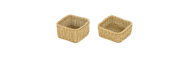 Korb GN 1/6, h-beige, 17,5x16x6,5cm