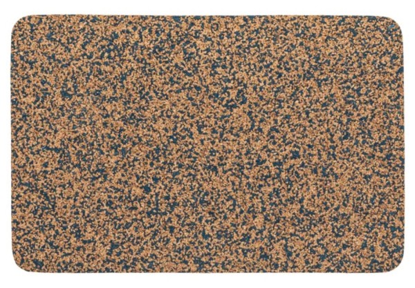 Cork Tischset 41x31x0.4cm indigo blue