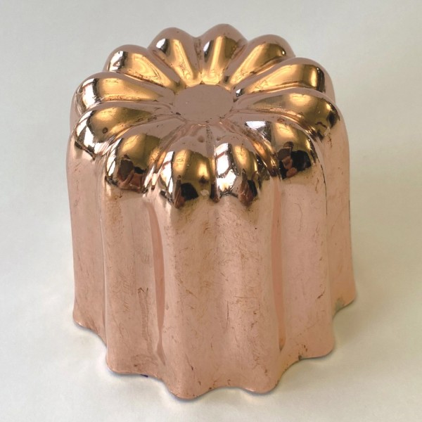 Kuchenform Cannelés Kupfer D:5.5cm H:5.5cm-