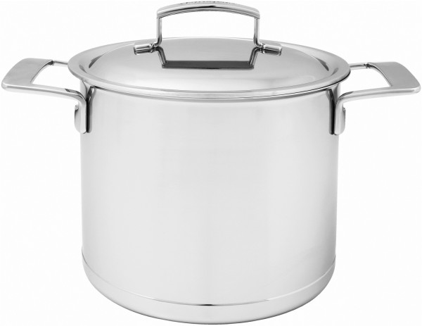 Silver 7 Kochtopf hoch 24cm mit doppelwandigem Deckel