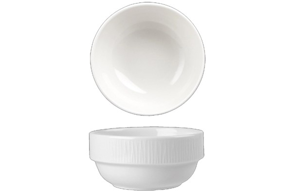 Bamboo White Schale 37.7cl, stapelbar
