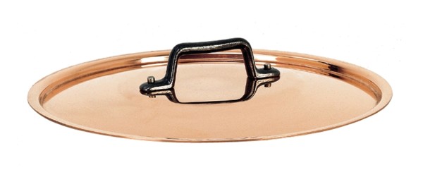 INOCUIVRE Deckel Kupfer/Edelst. D:14cm mit Gusseisengriff