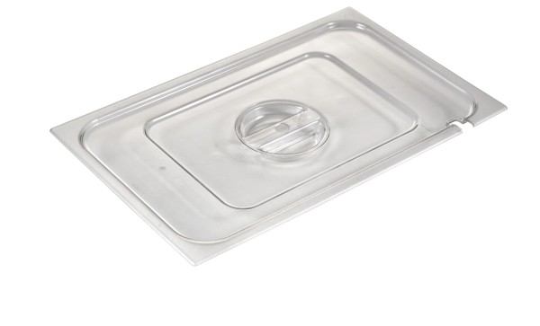 GN Deckel 1/1 Polycarbonat mit Löffelaussparung transparent