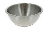 Schlagschüssel rund D:20cm Boden silikonbeschichtet