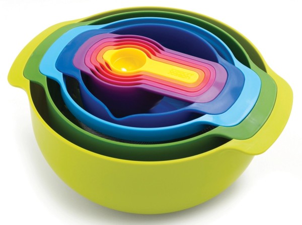 Nest 9 Plus Schüssel- Messlöffelset 9-tlg.