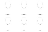 6er Set F. Sommier Dionysos Rotweinglas mundgeblasen