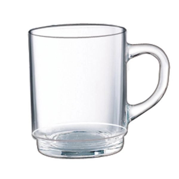 Bock 25 Transp Hartglas Mug 0.25lt