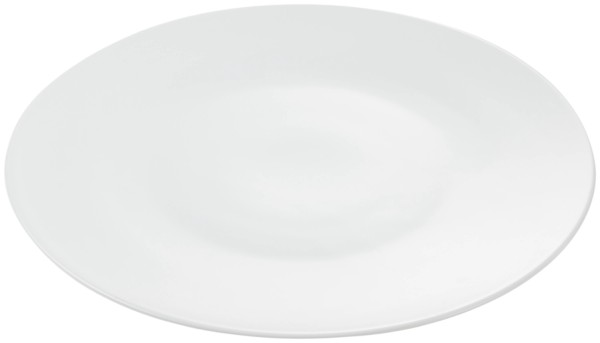Page Blanche Teller flach D32.3cm H2cm weiss