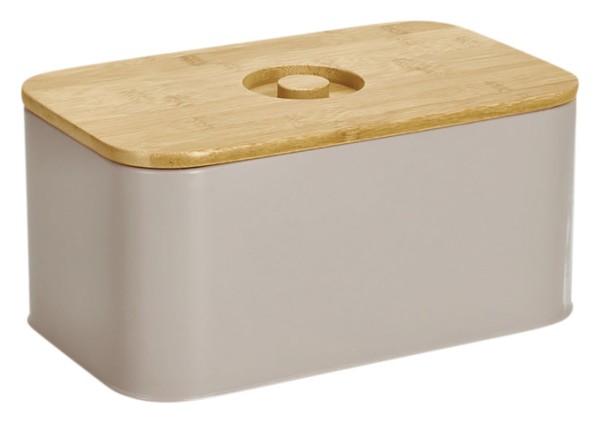Brotkasten m.D. beige 30cm