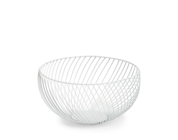 Fruchtkorb weiss ø26.5x13.5cm