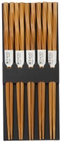 5er Set Essstäbchen 22.5cm Holz