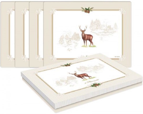 Deer 4er Kork Tischset, 40x30 cm