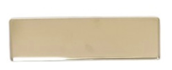 Serviertablett 50x20cm 18/10 PVD Gold