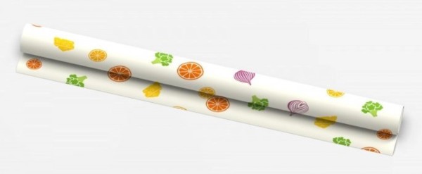 Bienenwachstuch-Rolle Obst 30.5x90cm