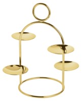 Elite Gebäckständer H20cm D16cm PVD Gold