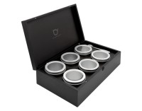 Teebox Bambus schwarz