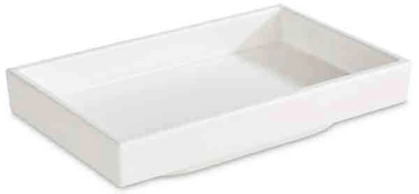 Asia Plus Bento Box 15.5x9.5cm H3cm weiss
