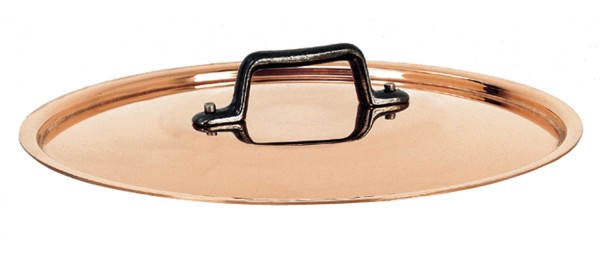 INOCUIVRE Deckel Kupfer/Edelst. D:16cm mit Gusseisengriff