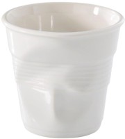 Knitterbecher Frühstück, 33cl, weiss