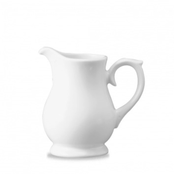 Whiteware White Sandringham Krug / Creamer 56cl H15cm