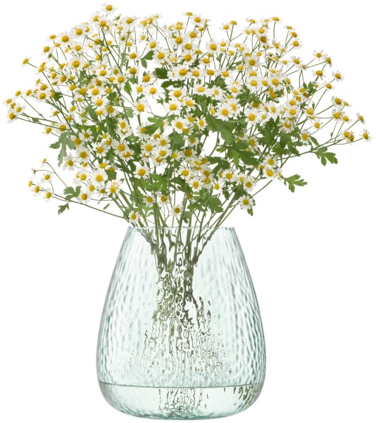 Canopy Seed Vase H25cm Recycleglas transparent