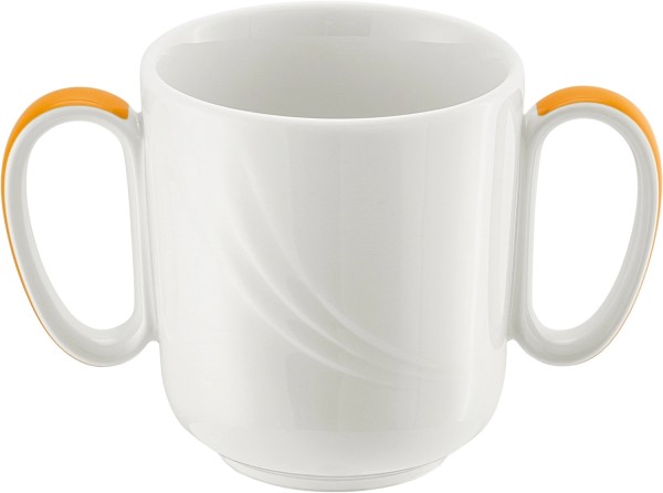 Donna Senior orange Spezialbecher 2 Henkel