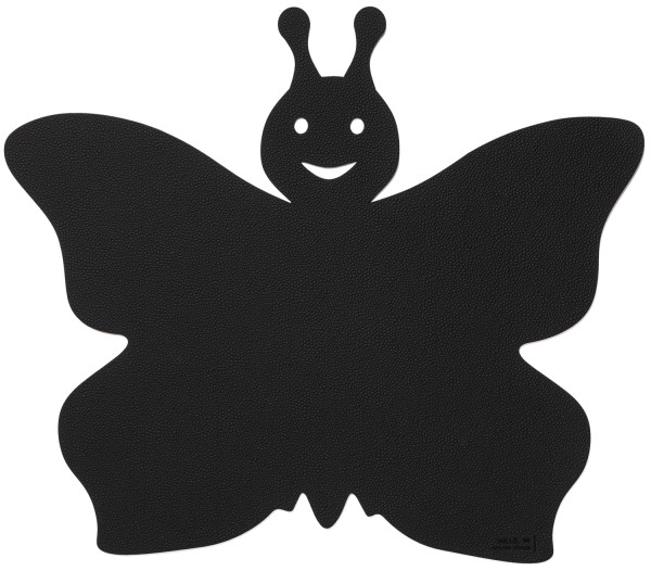 Tischset Kids schmetterling schwarz