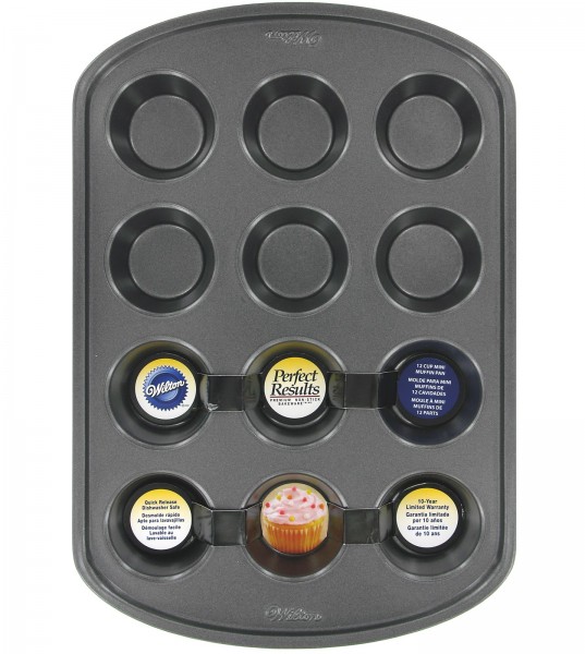 6x Perfect Results Backform 12er mini Muffin, Antihaft