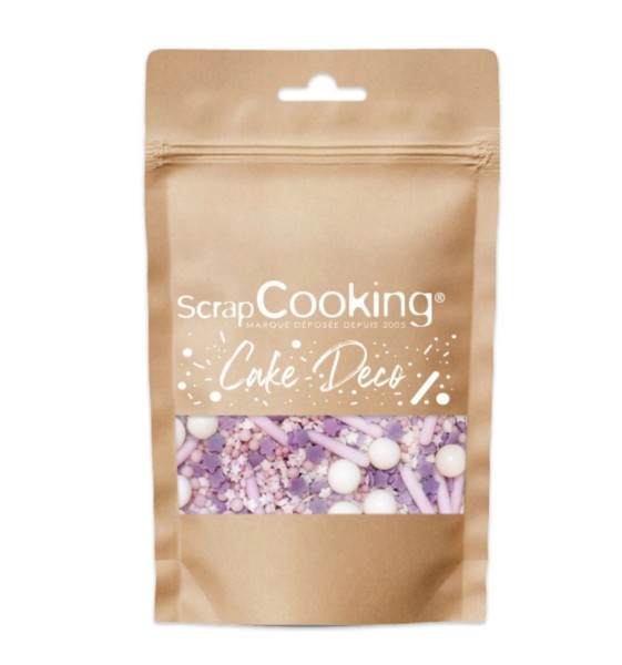 Zuckerstreusel Mix lila 70g