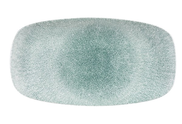 S.P. Raku Jade Green Platte rechteckig 26.1x20.2cm