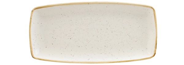Stonecast Barley White Platte rechteckig 29.5x15cm